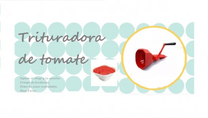 Trituradora de tomates